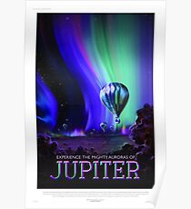 Jupiter - NASA/JPL Travel Poster Poster