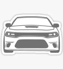 simple charger filled Sticker