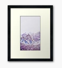Berge Gerahmtes Wandbild