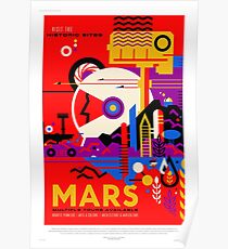 Mars - NASA / JPL Reiseplakat Poster