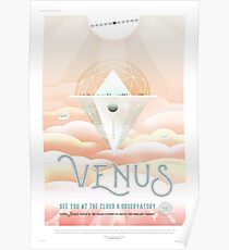 Póster Venus - Cartel de viaje NASA / JPL