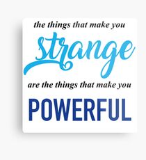 "The Things That Make You Strange Are the Things that Make You Powerful" Ben Platt Acceptance Speech Metal Print