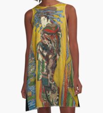 Courtesan (after Eisen) by Vincent van Gogh A-Line Dress