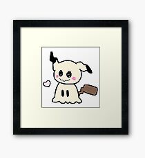 Pokemon Sun Moon Mimikyu Framed Print