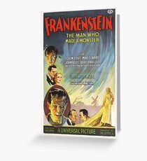 Frankenstein Greeting Card