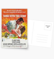 Gone With The Wind - 2 Postcards