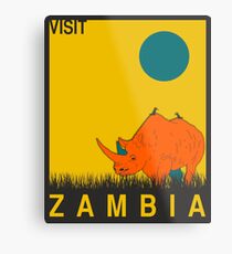 Zambia Metal Print