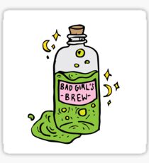 Bad Girl's Brew Sticker