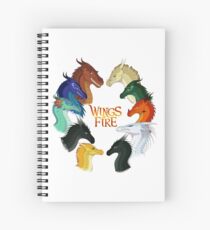 Cuaderno de espiral Alas de fuego: todas juntas