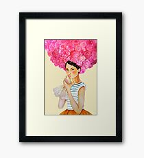 Audrey Framed Print