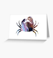 Crab Greeting Card