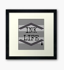 Ink life Framed Print