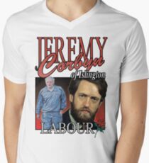 JEREMY CORBYN LABOUR VINTAGE Tee Men's V-Neck T-Shirt