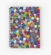 RPG Dice Spiral Notebook