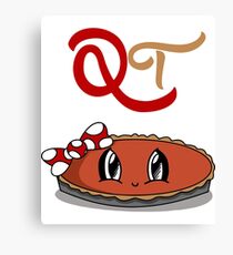 QT Pie Canvas Print