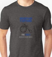 The First Mountain Bike: the mountain farthing Unisex T-Shirt