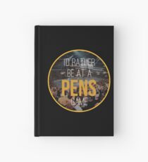 I'd Rather Be at a Penguins Game Hardcover Journal
