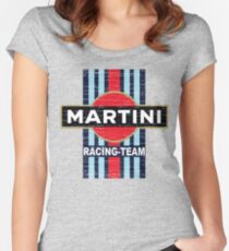 Vintage Martini Racing Women's Fitted Scoop T-Shirt