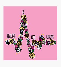Healing Is Not Linear Photographic Print