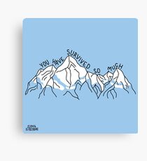 Survival Canvas Print
