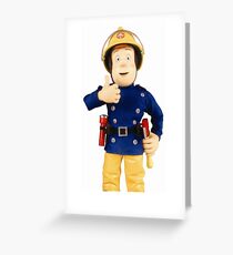 Fireman Sam Greeting Card