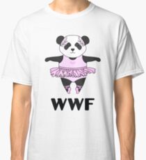WWF Panda parody ballerina Classic T-Shirt