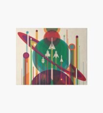 NASA JPL Space Tourism: A Once in a Lifetime Getaway Art Board