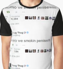 Young Thug No Homo We Smokin Tweet Graphic T-Shirt