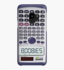 Spelling Boobies on My Calculator Case/Skin for Samsung Galaxy