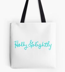 Bolsa de tela Desayuno en Tiffany's (1961) - Firma de Holly Golightly