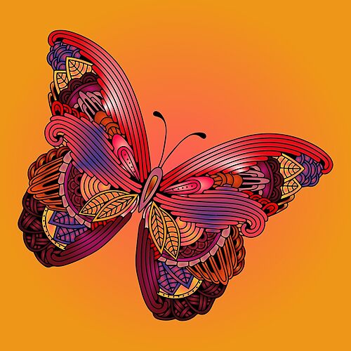 Butterflies 090 (Style:10)