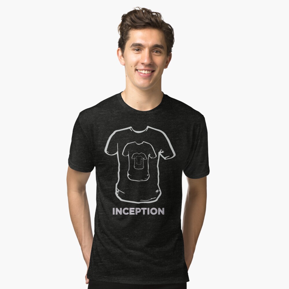 inception movie shirt