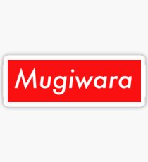 Mugiwara one piece supreme sticker Sticker