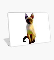 Vinilo para portátil Gatito siamés