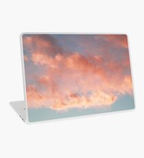 Pink Clouds Blue Sky, Newport, Rhode Island Laptop Skin