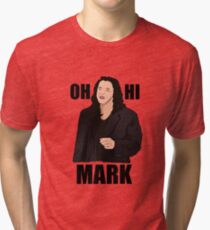 The Room - Oh Hi Mark Tri-blend T-Shirt
