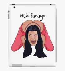 Nicki Farage iPad Case/Skin