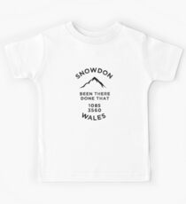 Snowdon-Wales-Walking Climbing Kids Tee