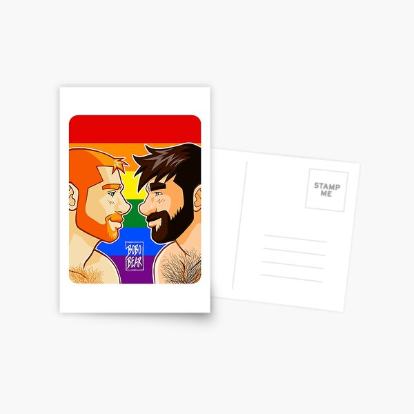 ADAM + BEN - GAYPRIDE Postcard