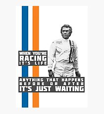 Steve McQueen Le Mans Fotodruck