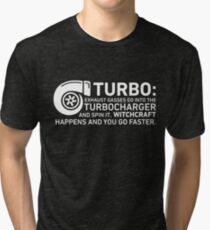 Turbo Witchcraft - Jeremy Clarkson Tri-blend T-Shirt