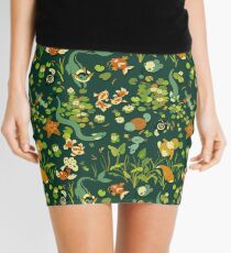 Monsters chilling in the pond Mini Skirt
