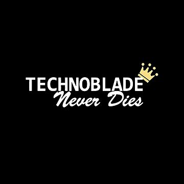 technoblade never dies technoblade technoblade never dies technoblade iPad  Case & Skin for Sale by anastdesign