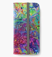 This Page Intentionally Left Blank - Digital Art & Painting iPhone Wallet/Case/Skin