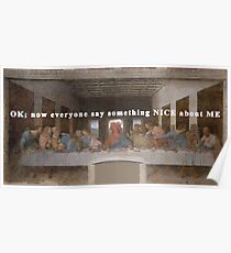 Donald Trump's Last Supper Poster