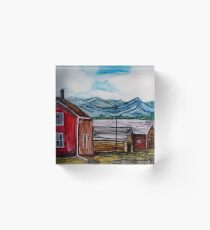 Bar-U Ranch Acrylic Block