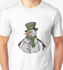 Evil Snowman Unisex T-Shirt