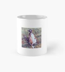 Entspannender Lemur Tierdruck Tasse (Standard)