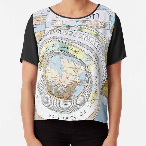 TRAVEL CAN0N Chiffon Top