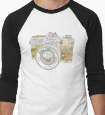 TRAVEL CAN0N Men's Baseball Âľ T-Shirt